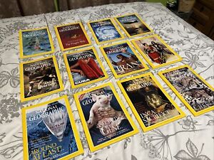 National Geographic Magazine Bundle 1999 Complete Year 12 Issues Full Set