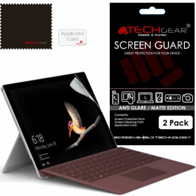 2x TECHGEAR MATTE ANTI GLARE Screen Protectors for Microsoft Surface Go 4 3 2 1