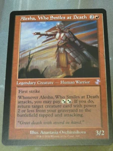 MTG Alesha, Who Smiles at Death 3x Timeshifted TIME SPIRAL REMASTERED NM  - Bild 1 von 1