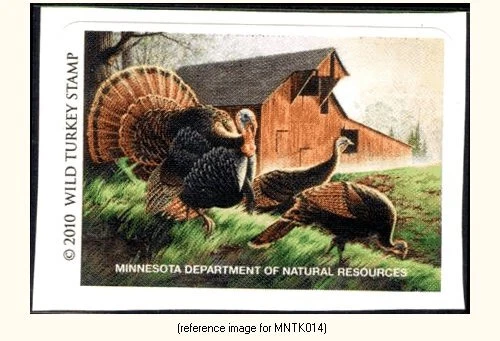 D2K Minnesota Wild Turkey Stamp 2010 ($7.50) - Image 1 of 1