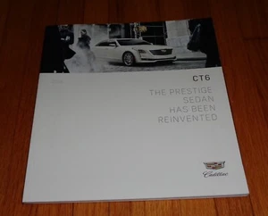 Original 2016 Cadillac CT6 Deluxe Sales Brochure Catalog - Picture 1 of 2