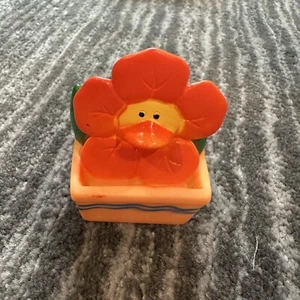 Rubber Duck Flower Orange Car Office Jeep Ornament Cruise Been Ducked Spring New - Picture 1 of 8