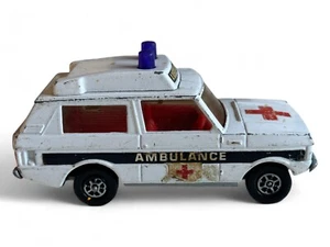 Ambulancia Corgi Whizzwheels blanca vigilante Range Rover vehículo fundido a presión coche de colección - Imagen 1 de 13