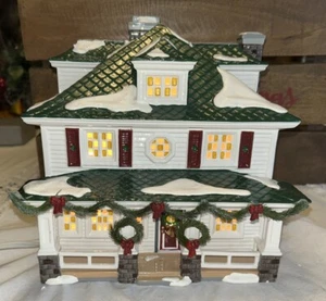 *RARE*Retired Department 56 Christmas 2000 Snow Village Crosby House - Picture 1 of 10