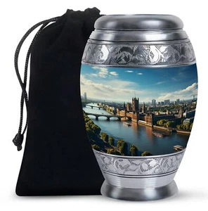 Dragonfly Cremation Urn for Ashes, Large Memorial Urns for Human Adult 10 Inch - Picture 1 of 7
