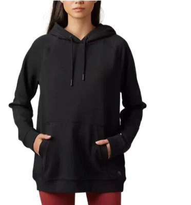 Fox Racing Women's Motorcycle Level Up Fleece Pullover Black Hoodie New - Image 1 of 3