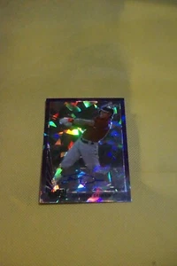 JARREN DURAN 2020 Leaf Metal Draft Purple Atomic Cracked Ice card 4/10. PLS READ - Picture 1 of 7