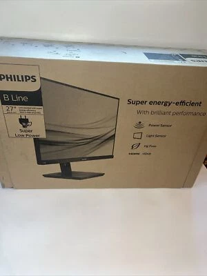 Philips 272B1G 27" FHD 1920x1080 75Hz 4ms WLED LCD IPS Monitor - Image 1 of 4