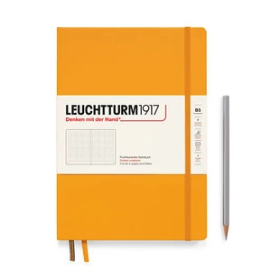 Leuchtturm 1917 composición tapa dura cuadrícula de puntos portátil en sol naciente - B5 - NUEVO - Imagen 1 de 1