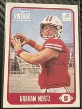 2021 Onyx Vintage College Base #CF-GM Graham Mertz - Wisconsin/Florida Gators
