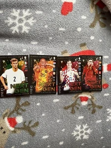 Match Attax EURO 2024 NG 3 4 karty Next Gen Limited Edition Gavi simons sucic - Zdjęcie 1 z 5