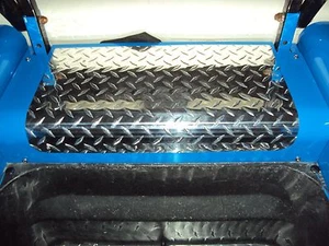 Ezgo Marathon Golf Cart Diamond Plate Access Panel Cover custom look wow - Bild 1 von 4