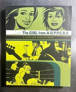 Love And Rockets TPB : THE GIRL FROM H.O.P.P.E.R.S. Jaime Hernandez 2007 auto! - Picture 1 of 3