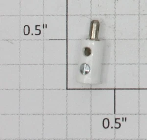Marklin 7127 HO Gauge Original Version White Male Plug w Crossover Ports (4) - Picture 1 of 2