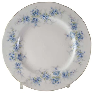6er Set Kuchenteller Dessertteller Frühstücksteller Royal Standard Blaue Blumenr - Bild 1 von 3