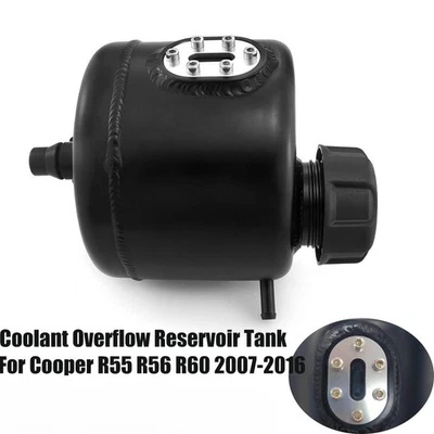 Radiator Aluminum Coolant Header Overflow Tank For Cooper R55 R56 R60 2007-2016 - Image 1 of 4