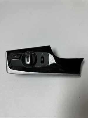 2011-2016 BMW 528i 535I 550I Factory Dash Headlight Switch Control 9192745 - Image 1 of 4