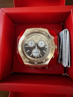 Swatch Irony ROSALONA 47mm Rose Gold The Chrono Chronograph Swiss watch YOG408G - Image 1 of 4