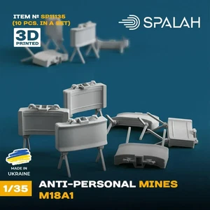 Kit Modelo Minas Antipersonal М18А1 (10 piezas) Escala 1:35 Spalah SP11135 - Imagen 1 de 1