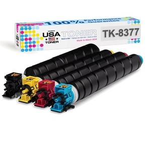 Tóner compatible para uso en Kyocera TASKalfa 3554ci, TK-8377 (CMYK, 4 pk) - Imagen 1 de 6