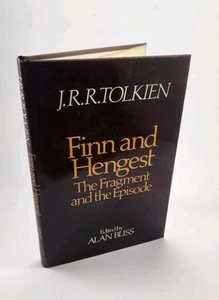 Vtg FINN AND HENGEST J.R.R. Tolkien 1983 First American Edition HCDJ - Picture 1 of 15