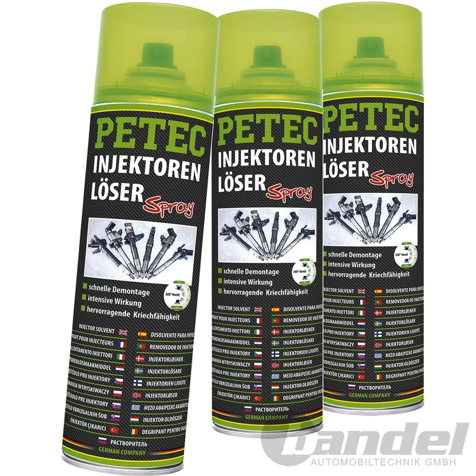 Petec Injektorenlöser Spray 500ml 70160