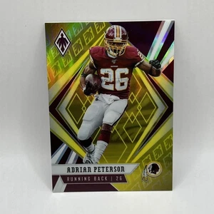 Adrian Peterson Amarillo Prizm Inserto #D/75 2020 Panini Phoenix Fútbol #9 Como Nuevo - Imagen 1 de 11
