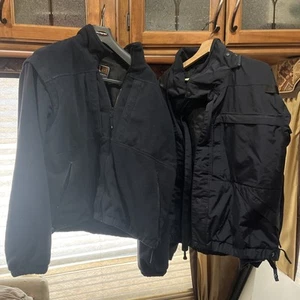 511 Tactical Series Jacket Mens XL Navy 5-in-1 Duty Coat Public Safety Officers - Picture 1 of 15