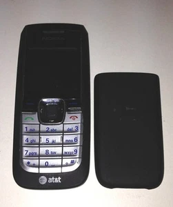 Teléfono celular Nokia 2610 AT&T justo cosméticos se reinicia para repuestos - Imagen 1 de 4