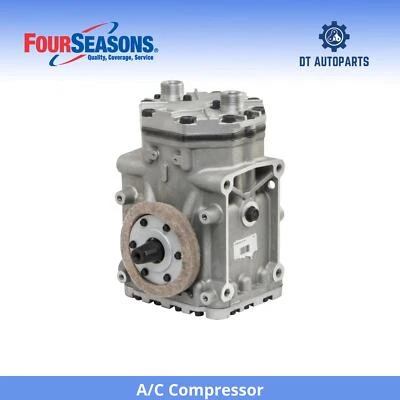 For 1970-1981 Ford F-100 A/C Compressor 4 Seasons 1971 1972 1973 1974 1975 1976 - Image 1 of 4