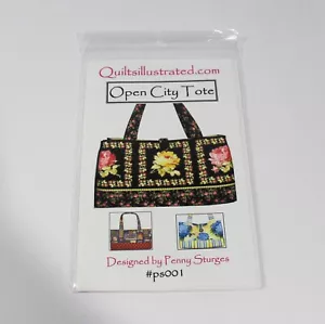 Open City Tote ps001 Designed by Penny Sturges - Picture 1 of 2