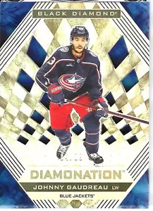 2022-23 Upper Deck Black Diamond Johnny Gaudreau Diamonation /99 Columbus - Picture 1 of 1