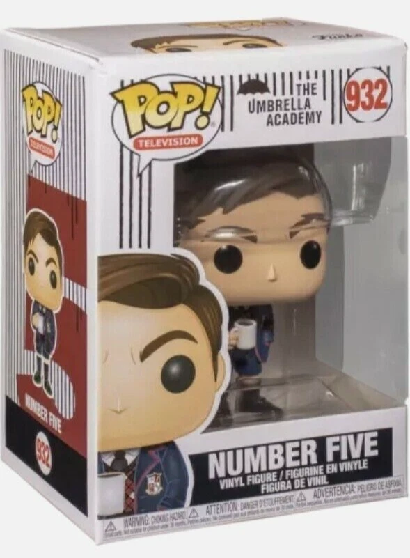 Boneco Funko Pop Netflix Umbrella Academy: Number Five (The Boy) com protetor - Imagem 1 de 1