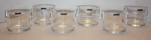 6 New Arabia Glass Double Old Fashioned Kaj Franck Lauffer Finland Modern Polo