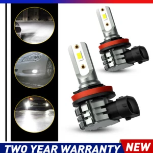 4x H8 H9 H11 LED Fog Light Globes Bulbs Kit High/Low Beam 4000LM Bright White - Picture 1 of 14