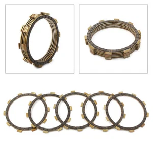 5X Clutch Friction Disc Set 3HA-16321-00 Fit Yamaha CT1 AT1 AT2 DT100/125 DT175 - Foto 1 di 9