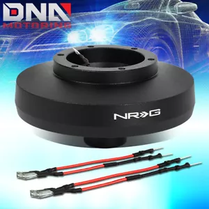 NRG SRK-F50H FOR 2009-2018 FIAT 500 ALUMINUM STEERING WHEEL SHORT HUB ADAPTER - Picture 1 of 6