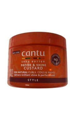 Cantu Define & Shine Custard Mit Sheabutter Für Natürliches Haar 12oz/340g - Bild 1 von 3