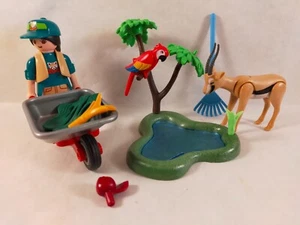 sympa soigneur animaux 70295 Playmobil ( safari , zoo , ferme ) 1947 - Imagen 1 de 1