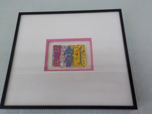 James Rizzi "OUT OF SHAPE" Serigrafien 3D signiert gerahmt ED350 3D 1990 - Bild 1 von 10