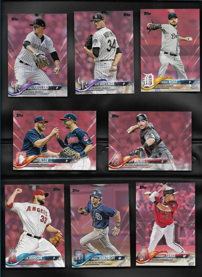 2018 Topps Mother's Day PINK Parallel # 474 JEFF MATHIS LE 48/50 Diamondbacks - Image 1 of 1