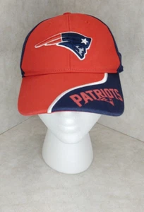 Gorra de béisbol New England Patriots Kids Logo gancho y bucle usada - Imagen 1 de 10