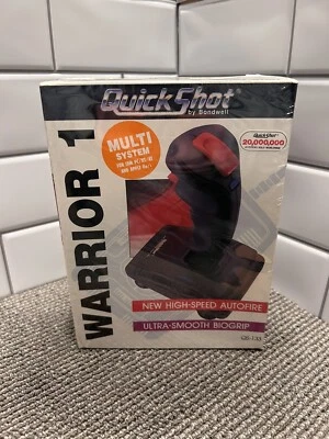 NIP Sealed Quick Shot QS-133 Warrior 1 Gaming Vintage PC Joystick - Image 1 of 4
