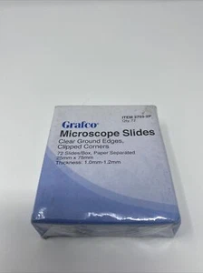 New Fisher Brand 12-550 Precleaned Microscope Slides Plain 75x25mm 1/2 Gross - Picture 1 of 6