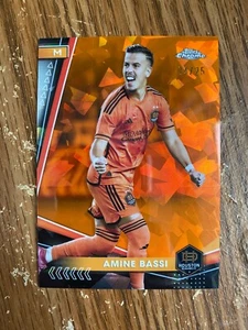 2024 Topps Chrome MLS Sapphire Amine Bassi Orange Refractor 24/25 - Picture 1 of 1