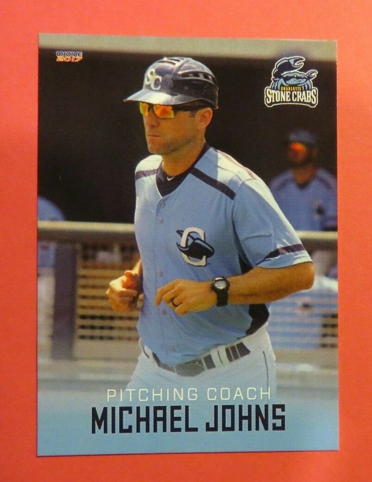 Choice 2017, Charlotte Stone Crabs, entrenador de lanzamiento - Michael Johns Foto 1 de 1