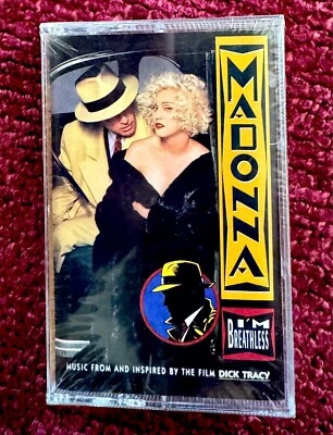 MADONNA SEALED I'M BREATHLESS TAPE  PROMO 1990 PRICE HYPE STICKER VOGUE DICK LP - Image 1 of 4