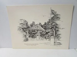 Headquarters of General George Washington, Valley Forge Park, PA ~ Signed - Picture 1 of 2