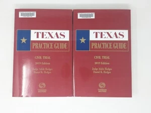 Civil Trial 2019 Edition (Texas Practice Guide) 2 VOLUME SET - Picture 1 of 4