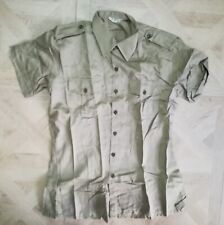 Camicia Militare Esercito Italiano Manica corta Originale Beige